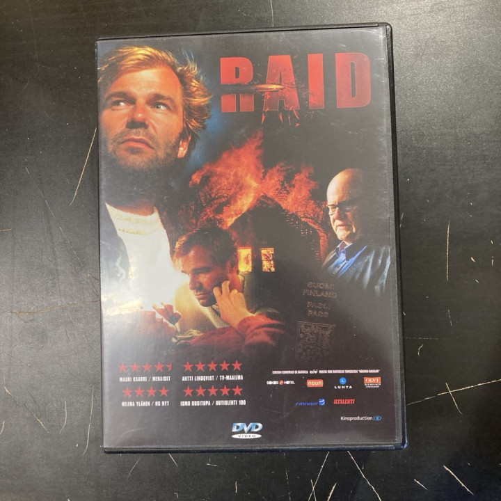 Raid DVD (VG/M-) -toiminta-